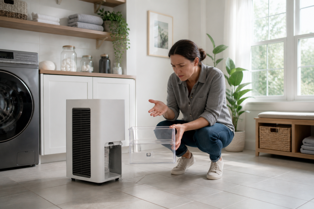 LG Dehumidifier Not Collecting Water