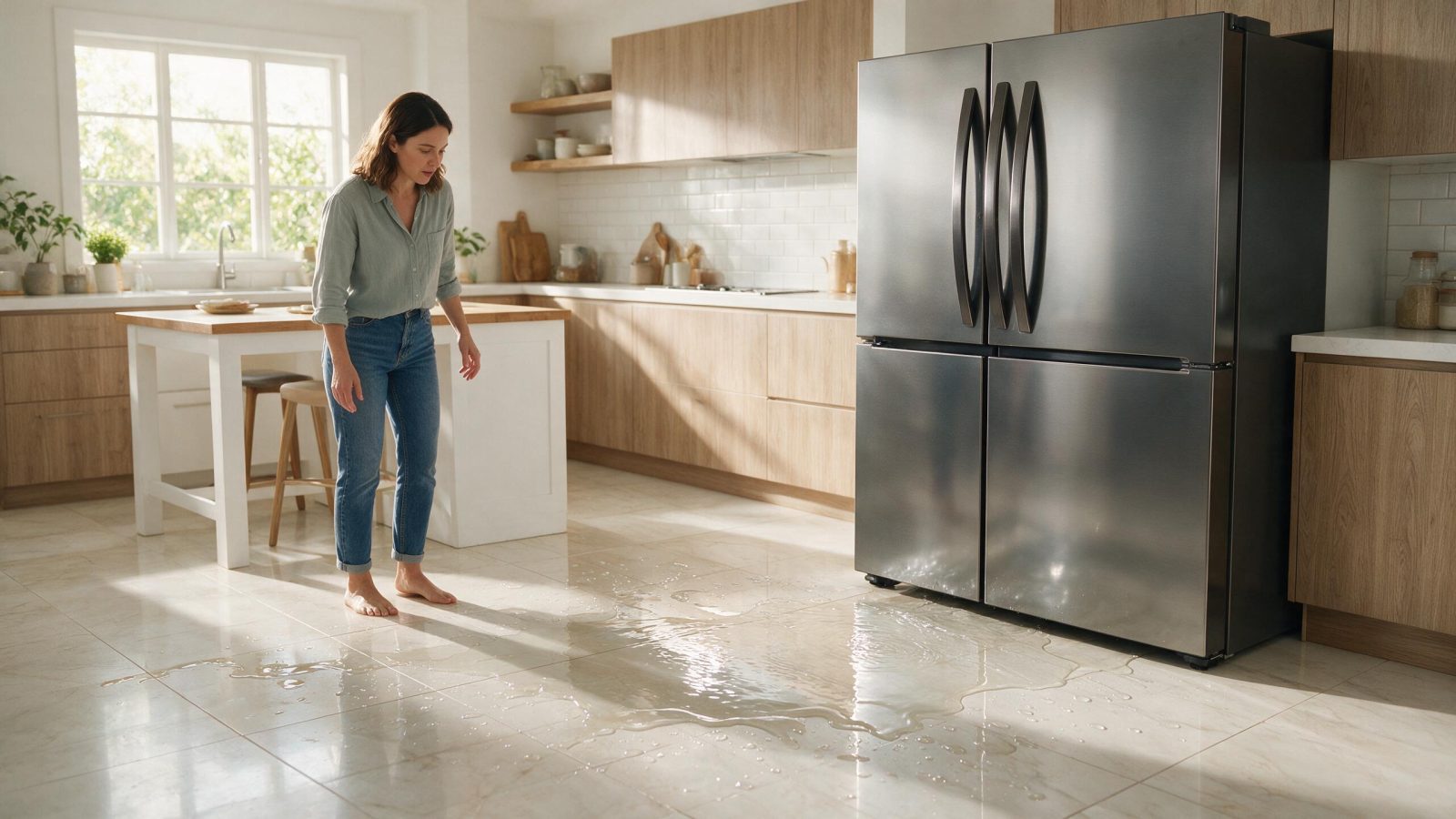 Lg Refrigerator Leaking Water